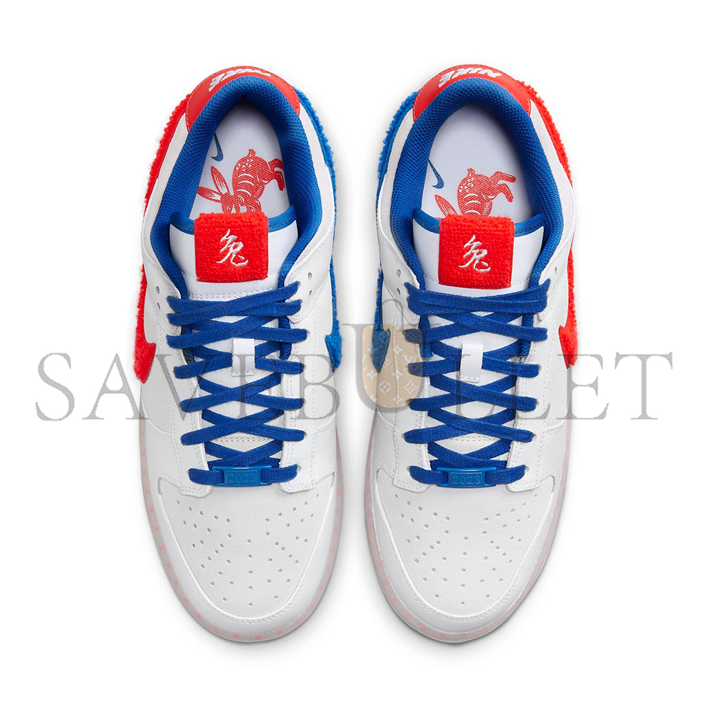 NIKE DUNK LOW YEAR OF THE RABBIT WHITECRIMSON-VARSITY ROYAL FD4203-161